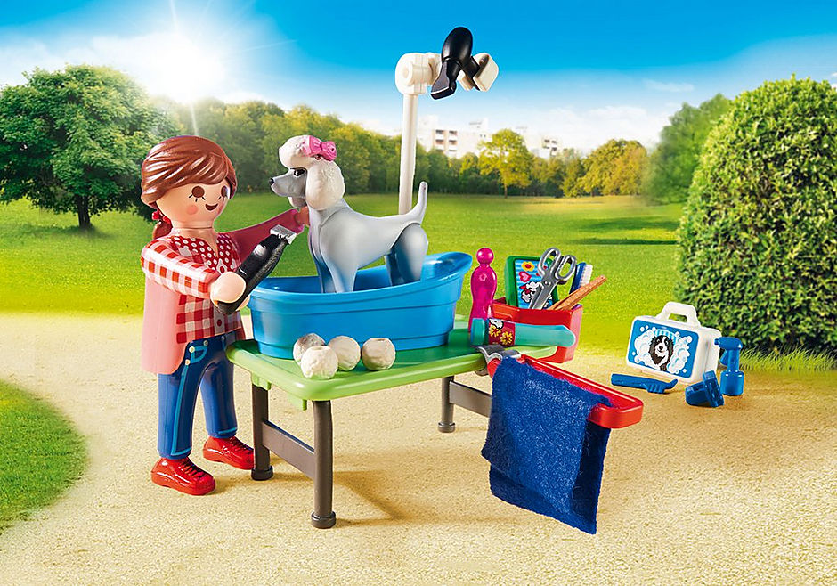 Mobile Pet Groomer 9278 Playmobil® Northern Europe Norway Mobile Pet Groomer 9278 Playmobil® Northern Europe Norway